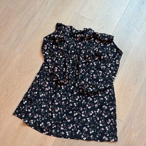 Kate Spade ♠️ Floral Black Dress